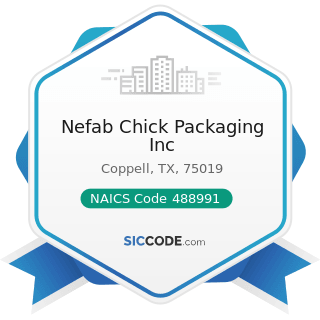 Nefab Chick Packaging Inc - NAICS Code 488991 - Packing and Crating