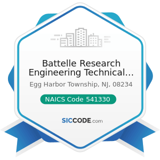 Battelle Research Engineering Technical Services - NAICS Code 541330 - Engineering Services