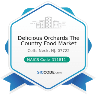 Delicious Orchards The Country Food Market - NAICS Code 311811 - Retail Bakeries