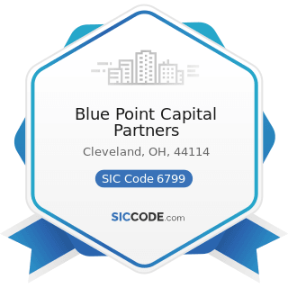 Blue Point Capital Partners - SIC Code 6799 - Investors, Not Elsewhere Classified