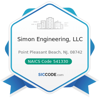 Simon Engineering, LLC - NAICS Code 541330 - Engineering Services