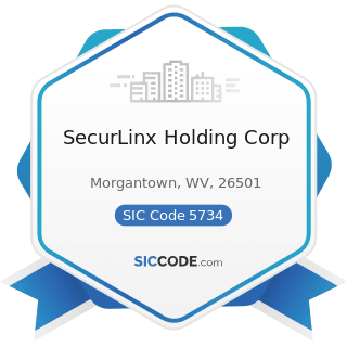 SecurLinx Holding Corp - SIC Code 5734 - Computer and Computer Software Stores
