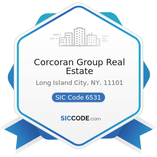 Corcoran Group Real Estate - SIC Code 6531 - Real Estate Agents and Managers