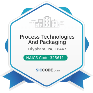 Process Technologies And Packaging - NAICS Code 325611 - Soap and Other Detergent Manufacturing