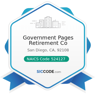 Government Pages Retirement Co - NAICS Code 524127 - Direct Title Insurance Carriers