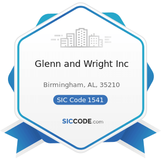 Glenn and Wright Inc - SIC Code 1541 - General Contractors-Industrial Buildings and Warehouses