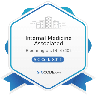 Internal Medicine Associated - SIC Code 8011 - Offices and Clinics of Doctors of Medicine