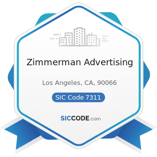 Zimmerman Advertising - SIC Code 7311 - Advertising Agencies