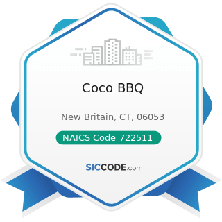 Coco BBQ - NAICS Code 722511 - Full-Service Restaurants