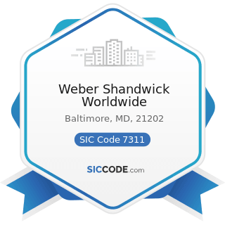Weber Shandwick Worldwide - SIC Code 7311 - Advertising Agencies