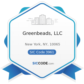 Greenbeads, LLC - SIC Code 3961 - Costume Jewelry and Costume Novelties, except Precious Metal