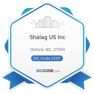 Shalag US Inc - SIC Code 2297 - Non-Woven Fabrics