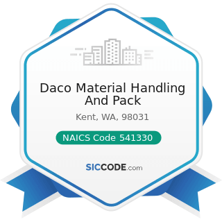 Daco Material Handling And Pack - NAICS Code 541330 - Engineering Services