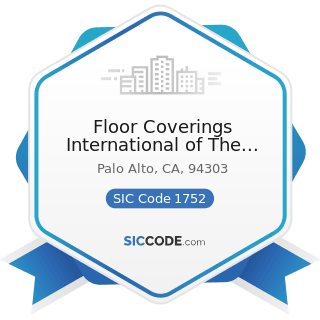 Floor Coverings International of The Peninsula - SIC Code 1752 - Floor Laying and Other Floor...