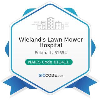 Wieland's Lawn Mower Hospital - NAICS Code 811411 - Home and Garden Equipment Repair and...