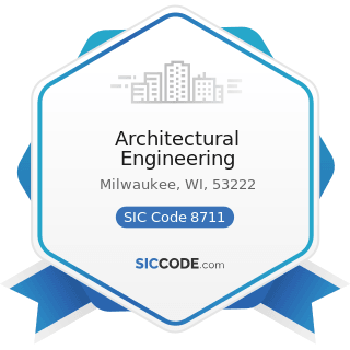 Architectural Engineering - SIC Code 8711 - Engineering Services