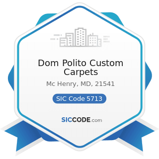 Dom Polito Custom Carpets - SIC Code 5713 - Floor Covering Stores