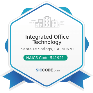 Integrated Office Technology - NAICS Code 541921 - Photography Studios, Portrait