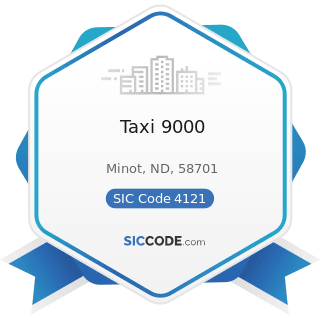Taxi 9000 - SIC Code 4121 - Taxicabs