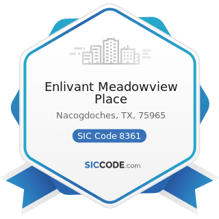 Enlivant Meadowview Place - SIC Code 8361 - Residential Care