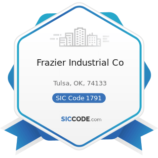 Frazier Industrial Co - SIC Code 1791 - Structural Steel Erection
