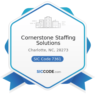 Cornerstone Staffing Solutions - SIC Code 7361 - Employment Agencies