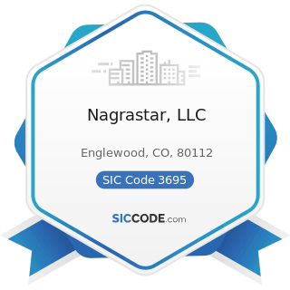 Nagrastar, LLC - SIC Code 3695 - Magnetic and Optical Recording Media