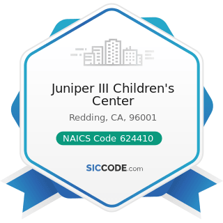 Juniper III Children's Center - NAICS Code 624410 - Child Care Services