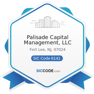 Palisade Capital Management, LLC - SIC Code 6141 - Personal Credit Institutions