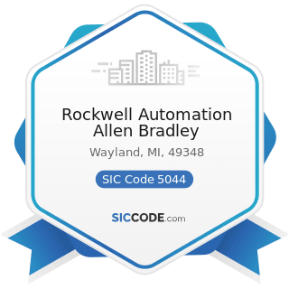 Rockwell Automation Allen Bradley - SIC Code 5044 - Office Equipment