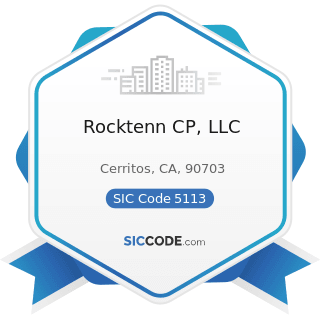 Rocktenn CP, LLC - SIC Code 5113 - Industrial and Personal Service Paper