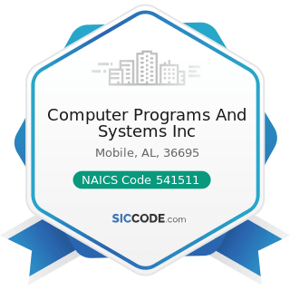 Computer Programs And Systems Inc - NAICS Code 541511 - Custom Computer Programming Services