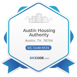 Austin Housing Authority - SIC Code 6531 - Real Estate Agents and Managers