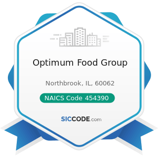 Optimum Food Group - NAICS Code 454390 - Other Direct Selling Establishments