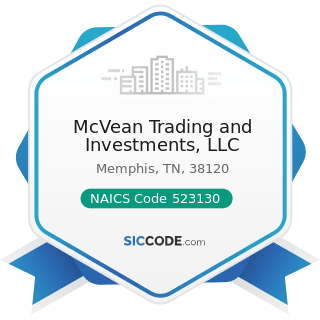 McVean Trading and Investments, LLC - NAICS Code 523130 - Commodity Contracts Dealing