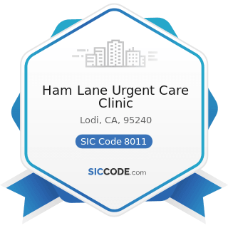 Ham Lane Urgent Care Clinic - SIC Code 8011 - Offices and Clinics of Doctors of Medicine
