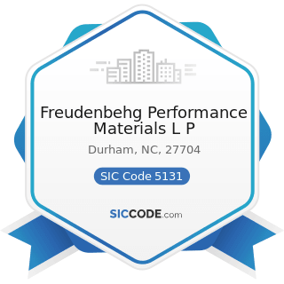 Freudenbehg Performance Materials L P - SIC Code 5131 - Piece Goods, Notions, and other Dry Good