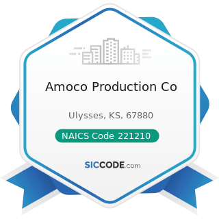 Amoco Production Co - NAICS Code 221210 - Natural Gas Distribution