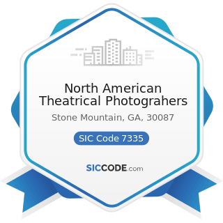 North American Theatrical Photograhers - SIC Code 7335 - Commercial Photography