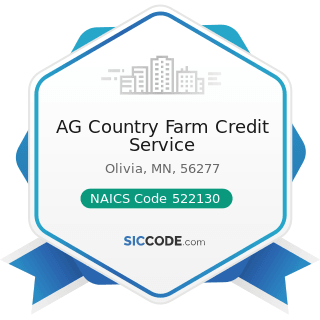 AG Country Farm Credit Service - NAICS Code 522130 - Credit Unions