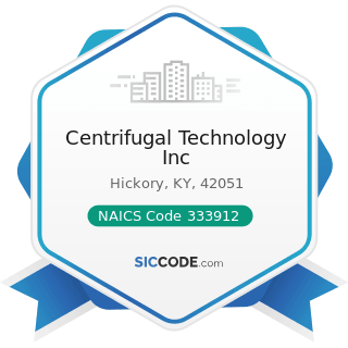 Centrifugal Technology Inc - NAICS Code 333912 - Air and Gas Compressor Manufacturing