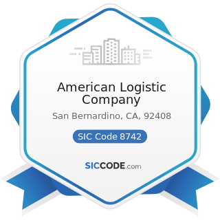 American Logistic Company - SIC Code 8742 - Management Consulting Services
