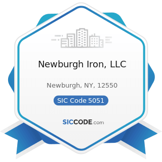 Newburgh Iron, LLC - SIC Code 5051 - Metals Service Centers and Offices