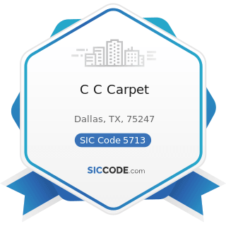 C C Carpet - SIC Code 5713 - Floor Covering Stores