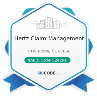 Hertz Claim Management - NAICS Code 524291 - Claims Adjusting