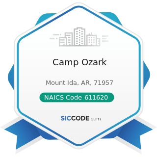 Camp Ozark - NAICS Code 611620 - Sports and Recreation Instruction