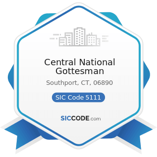 Central National Gottesman - SIC Code 5111 - Printing and Writing Paper