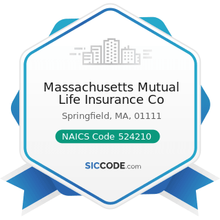 Massachusetts Mutual Life Insurance Co - NAICS Code 524210 - Insurance Agencies and Brokerages