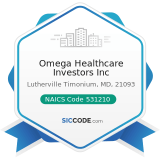 Omega Healthcare Investors Inc ZIP 21093