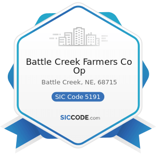Battle Creek Farmers Co Op - SIC Code 5191 - Farm Supplies